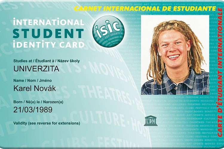 Studentský průkaz ISIC vydává v Česku již 500 škol