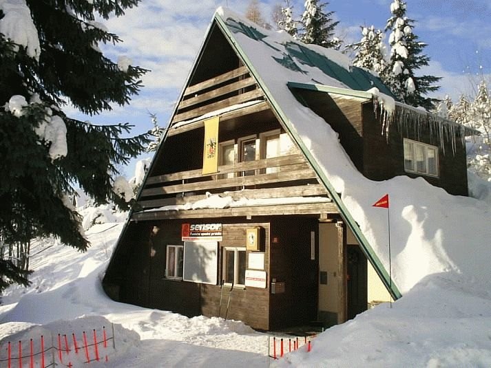 Současná stanice horské služby v Čenkovicích.