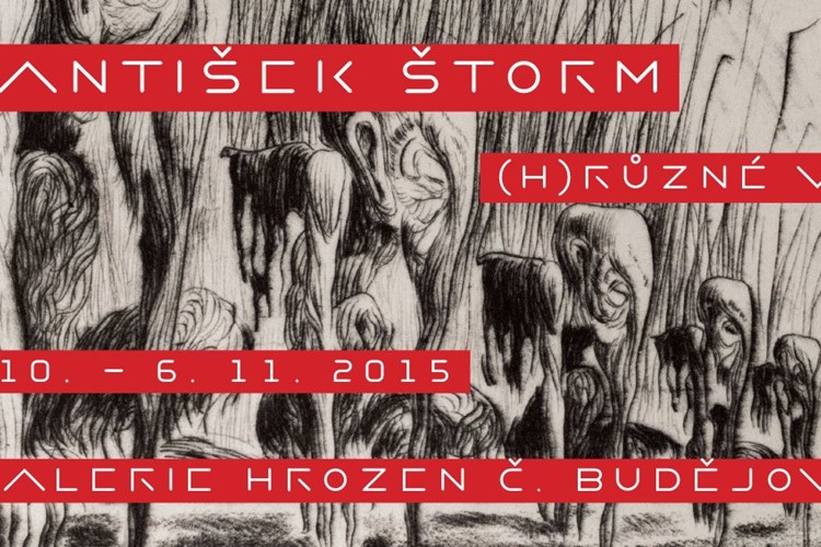 Českobudějovická Galerie Hrozen zve na výstavu Františka Štorma