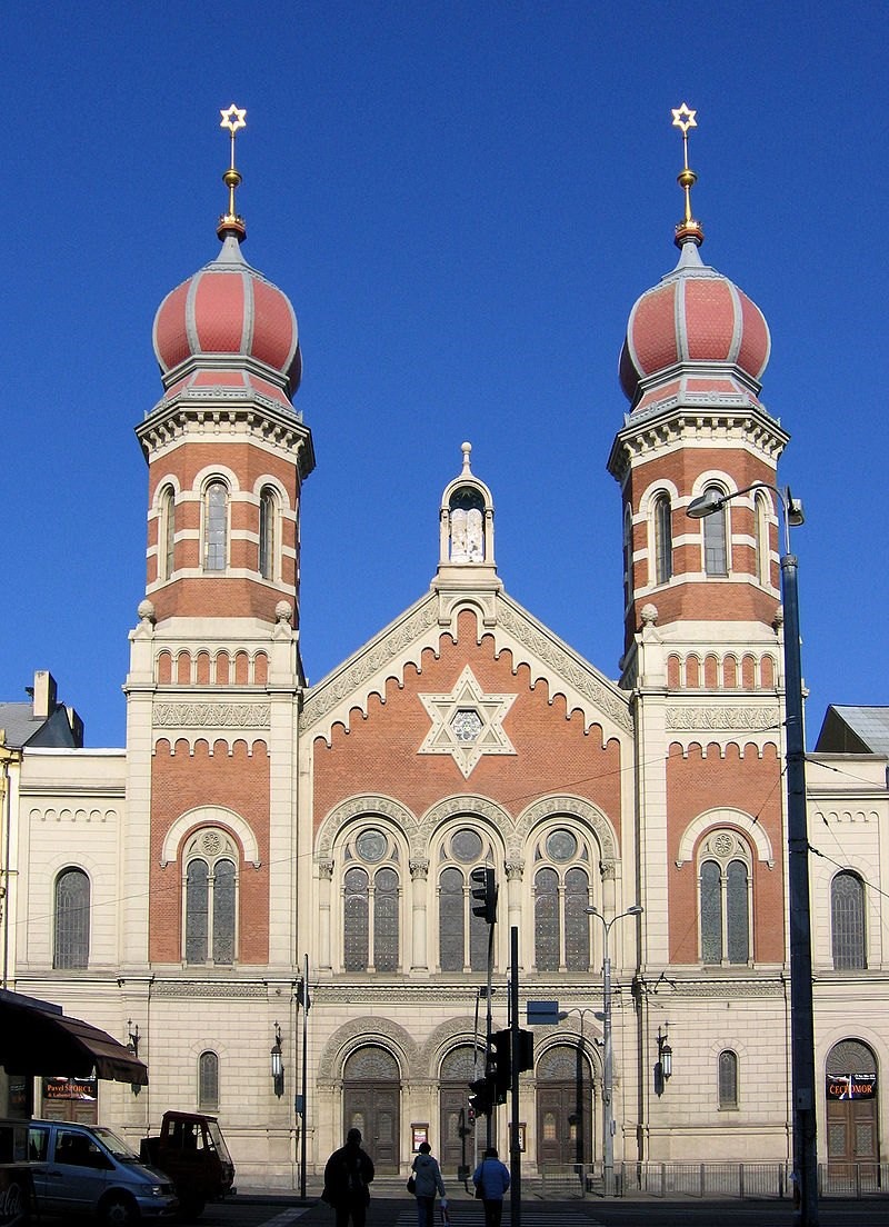 Velká synagoga v Plzni.