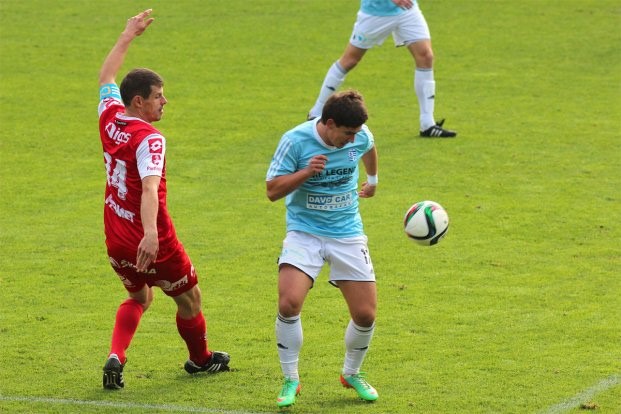 Pardubice prohrály na trávníku Vyšehradu