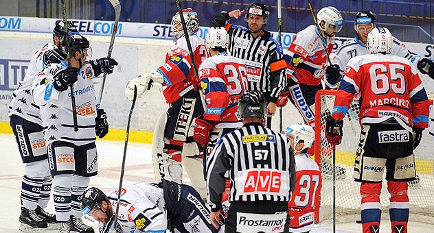 Vítkovice proti Pardubicím stáhly tříbrankové manko, na vyrovnání ale nedosáhly