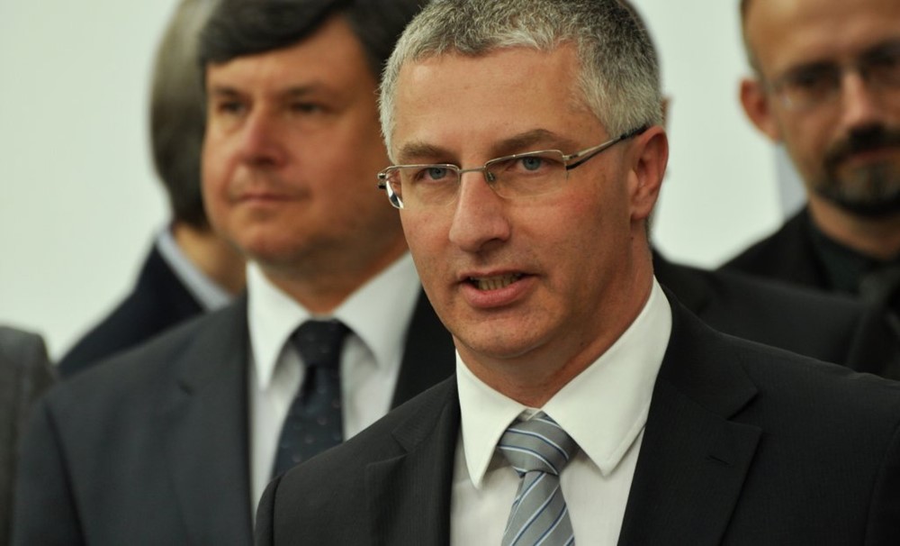 Starosta Židlochovic a krajský předseda TOP 09 Jan Vitula.