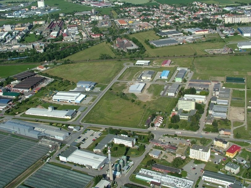 Průmyslová zóna Šlechtitelů.