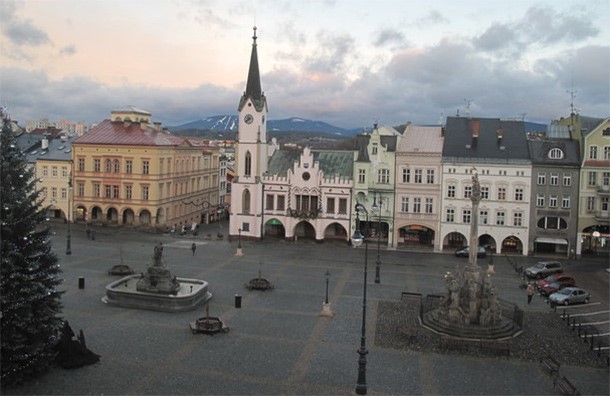 Trutnovské náměstí.