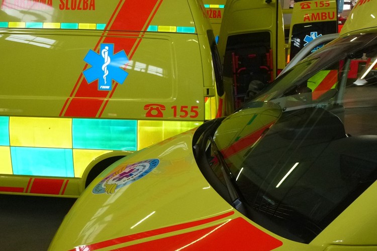 Muž utrpěl vážné zranění po pádu z výšky v Ostravě