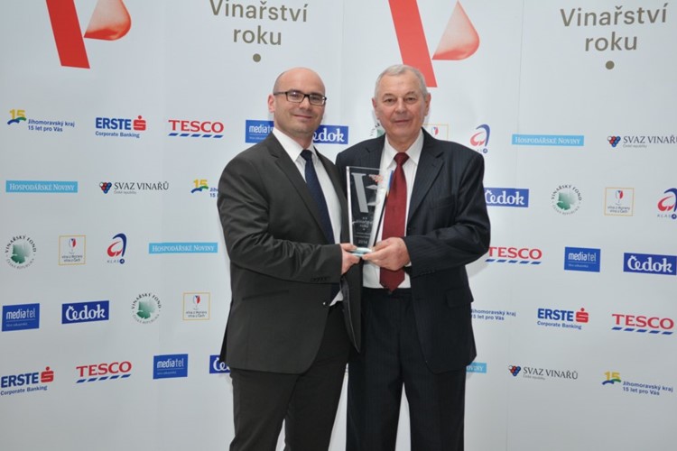 Držitelem titulu Vinařství roku 2014 se stala společnost Chateau Valtice - Vinné sklepy Valtice a.s.