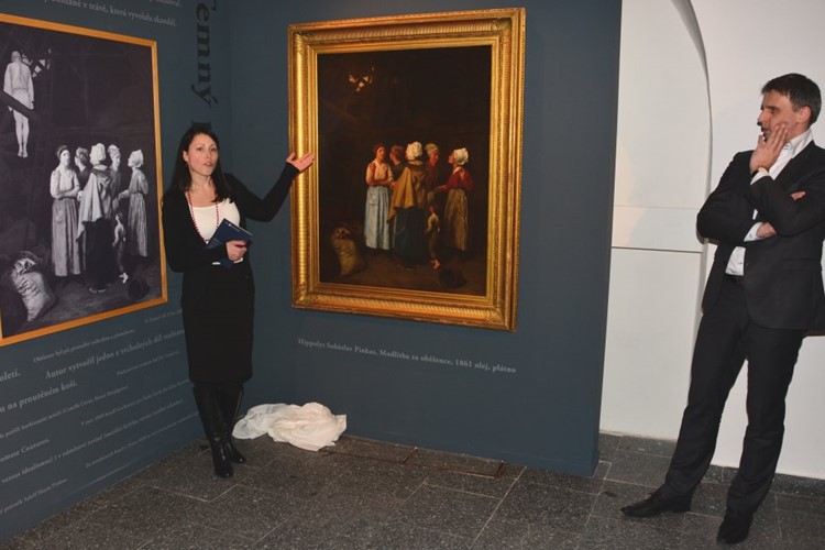 Alšova Jihočeská galerie získala obraz Modlitba za oběšence