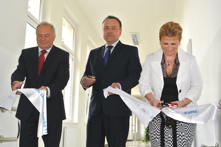 Budovy školy „Stará Amálka“ v Kladně propojeny