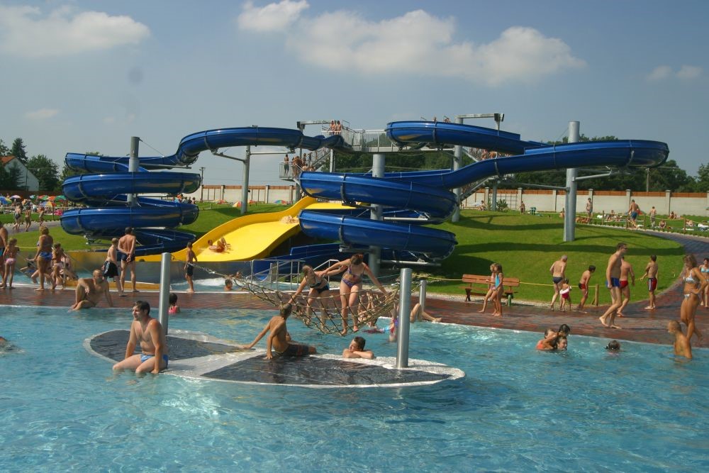 Letní aquapark Olešná.