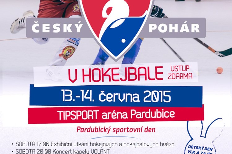 Hokejbalový Český pohár v Pardubicích se blíží, láká řadou atraktivních novinek