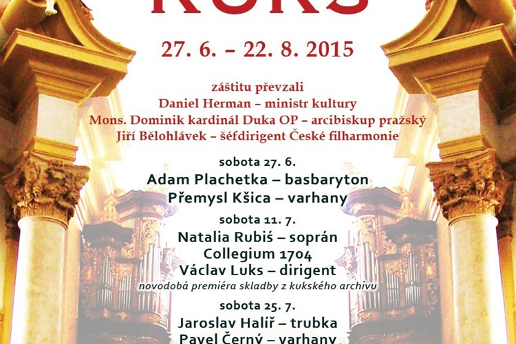 Hudební léto Kuks 2015 se blíží