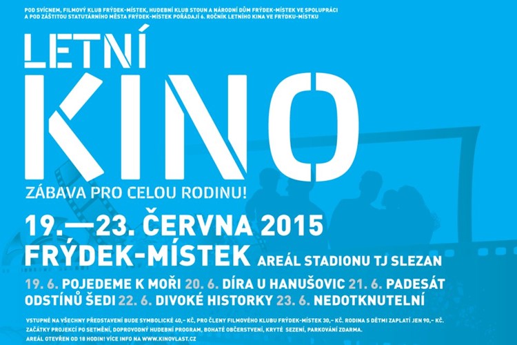 Velkoplošné letní kino ve Frýdku-Místku nabídne i projekce zdarma