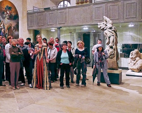 Muzeum barokních soch.