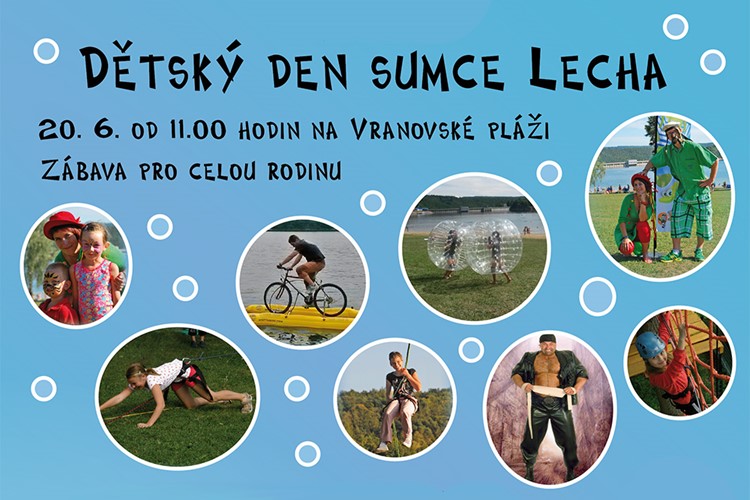 Dětský den na Vranovské pláži