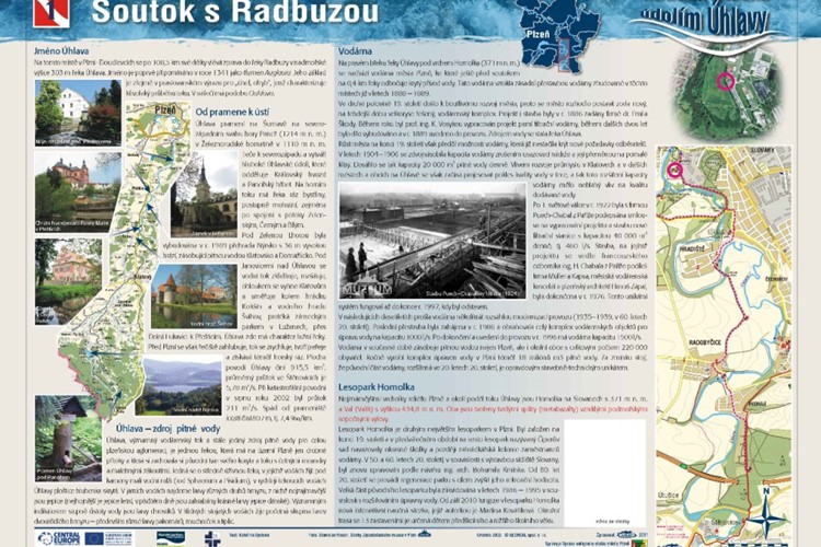 Údolím Úhlavy povede naučná říční stezka
