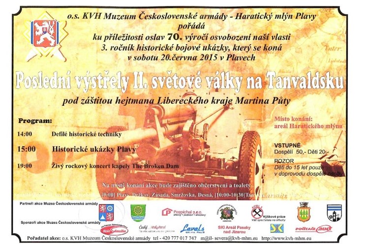 V Plavech veřejnost uvidí historické bojové ukázky