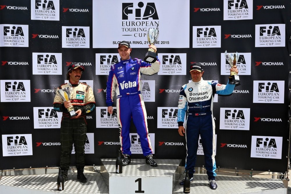 Český reprezentant Michal Matějovský zvítězil i ve druhém závodě FIA ETTC na Slovakiaringu.