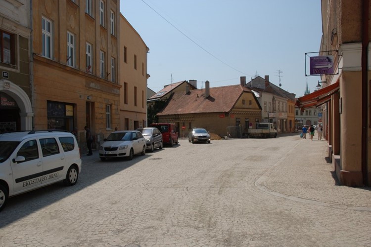 Znojemské centrum je zase o něco krásnější