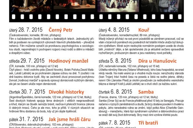 Dobřanské náměstí se promění v letní kino