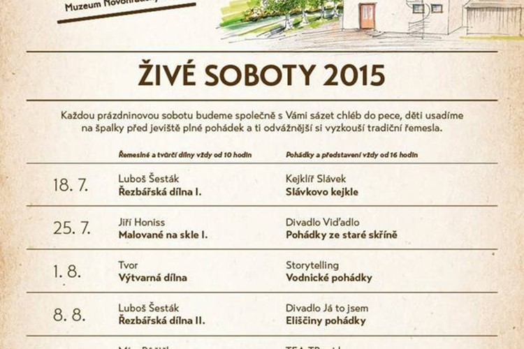 Muzeum Novohradských hor láká na soboty v Sýpce 