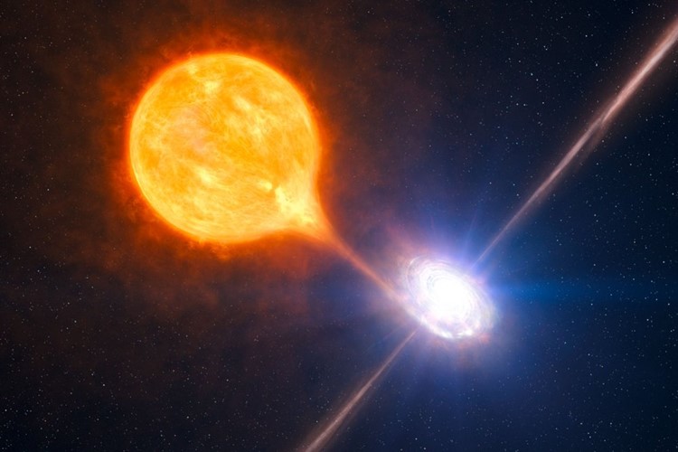 Černá díra se probudila po 26 letech