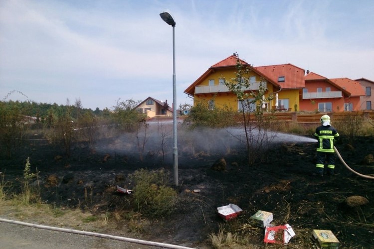 Letošní srpen je v Jihomoravském kraji ve znamení požárů