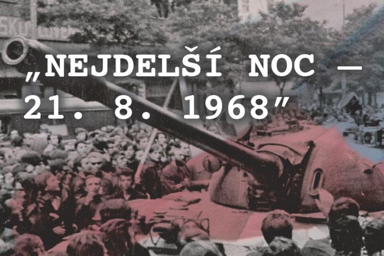 Pozvánka na výstavu Nejdelší noc – 21. 8. 1968