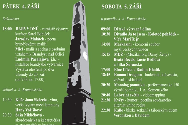 Brandýské Mámení odstartuje v pátek