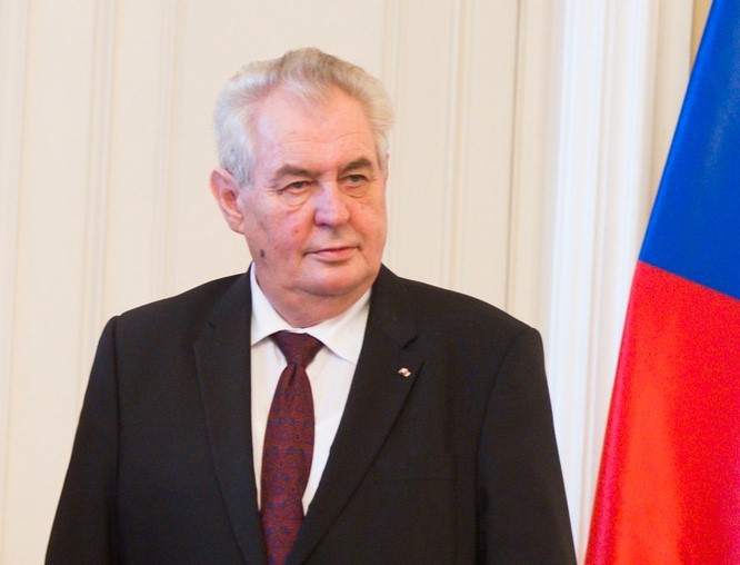Prezident ČR Miloš Zeman.