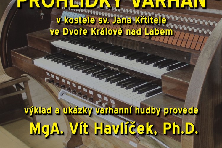 Komentované prohlídky varhan ve Dvoře Králové