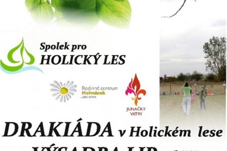 Drakiáda a výsadba nových lip oživí v sobotu ideu Holického lesa