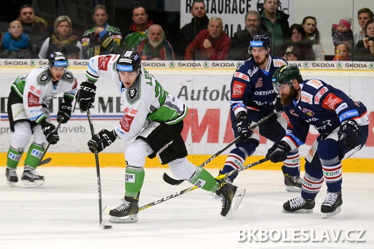 I přes výpadek v závěru Mladá Boleslav přemohla houževnaté Vítkovice 3:2