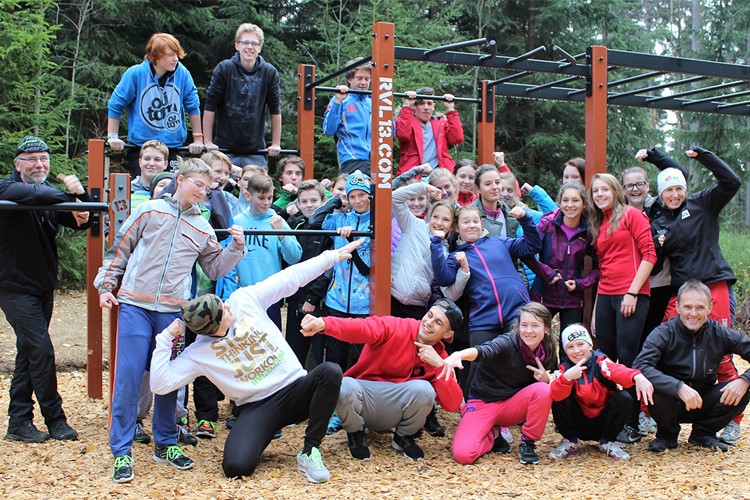 Harrachov má workoutové hřiště
