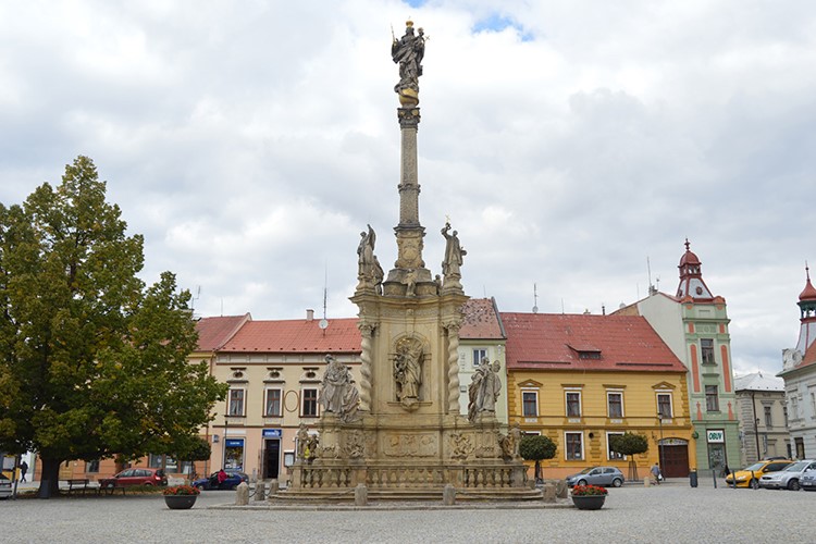 Divem Olomouckého kraje roku 2015 je Mariánský sloup v Uničově