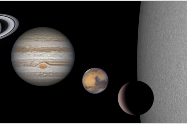 Titul Česká astrofotografie měsíce za listopad 2016 obdržel snímek  „Planety“