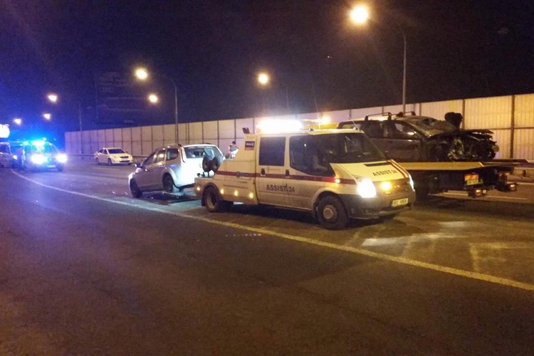 Vážná dopravní nehoda na ulici Tovární v Olomouci