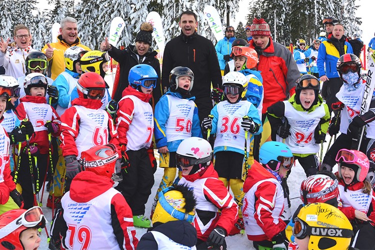 Pokřik v podobě odpočítávání tři, dva, jedna, START! zahájil na sjezdovce v Lipně nad Vltavou projekt Jižní Čechy olympijské