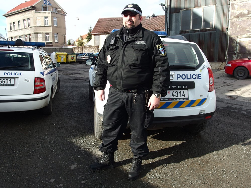 Okrskář Marek Dunaj.