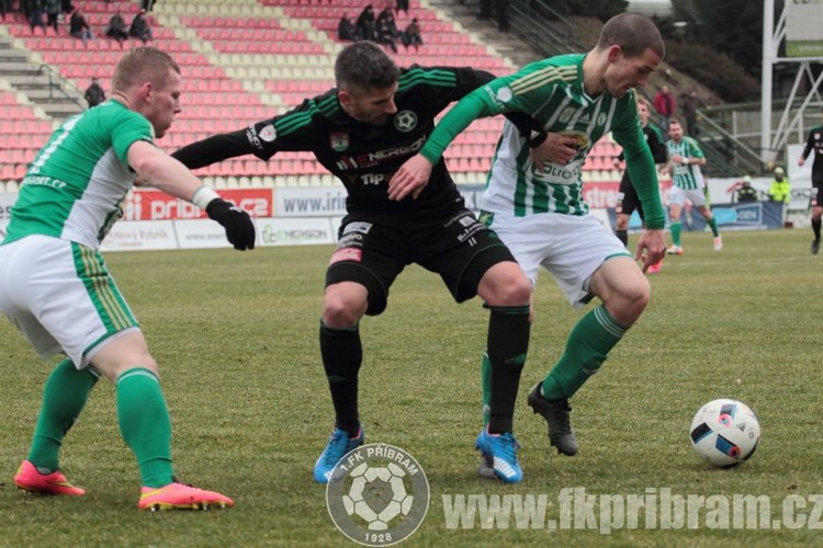 Příbram i Bohemians  se musí spokojit s bodem za bezbrankovou remízu