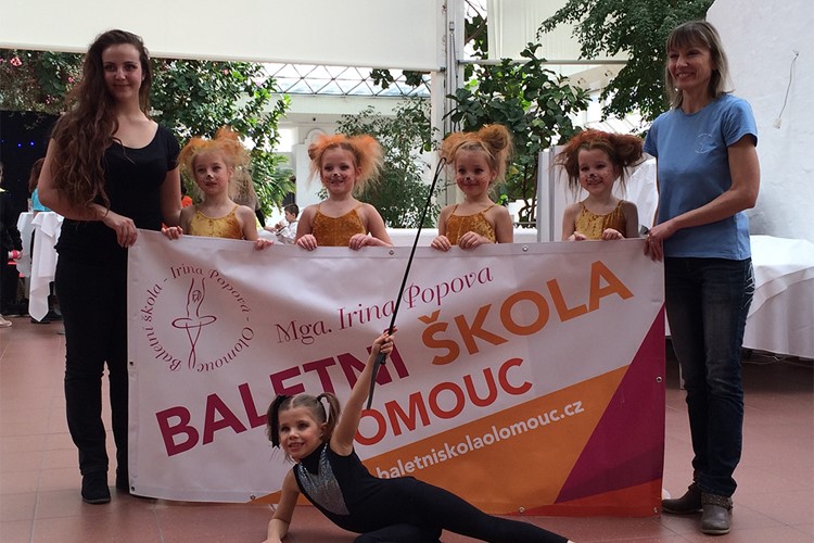 Baletní škola Irina Popova úspěšně reprezentovala ČR na mezinárodní soutěži Vienna Dance Open