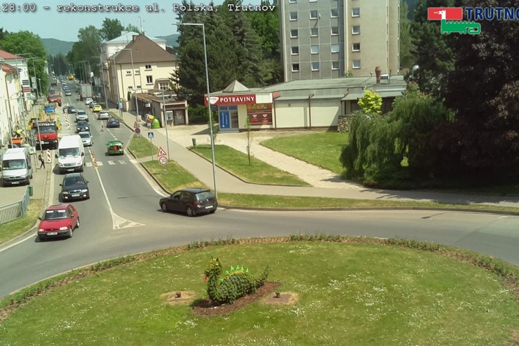 Nové kamery sledují dění na Polské v Trutnově