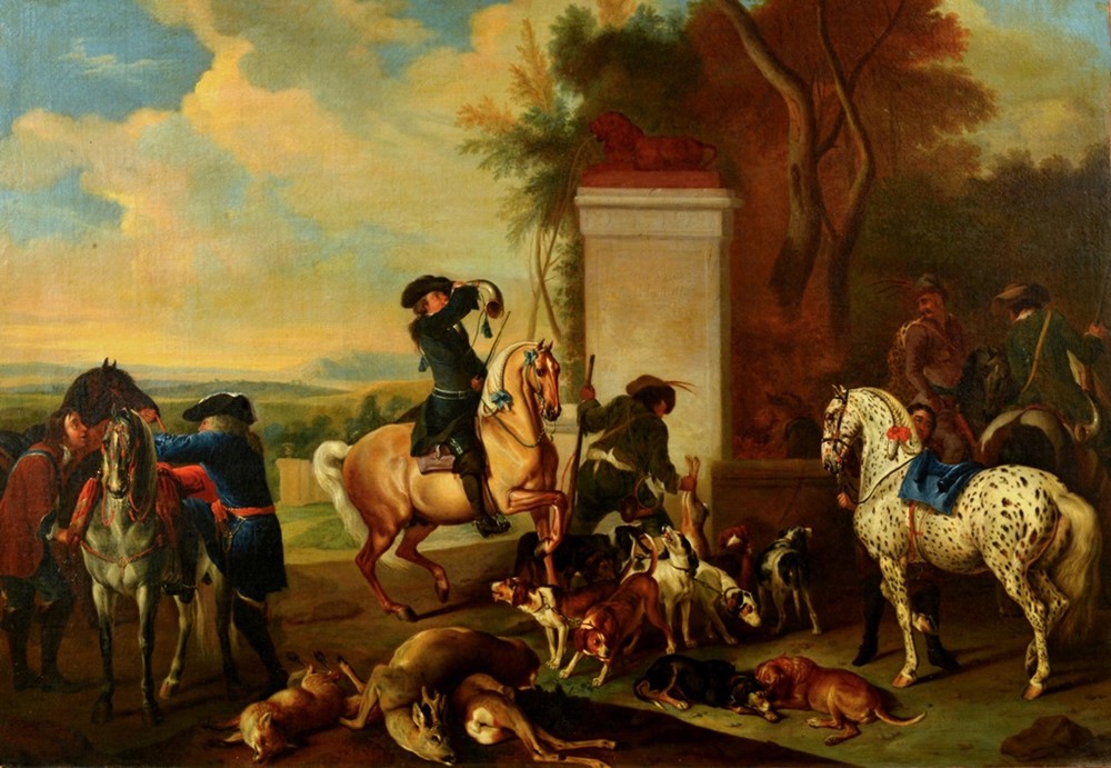 Filip Ferdinand de Hamilton  - Ukončení lovu.