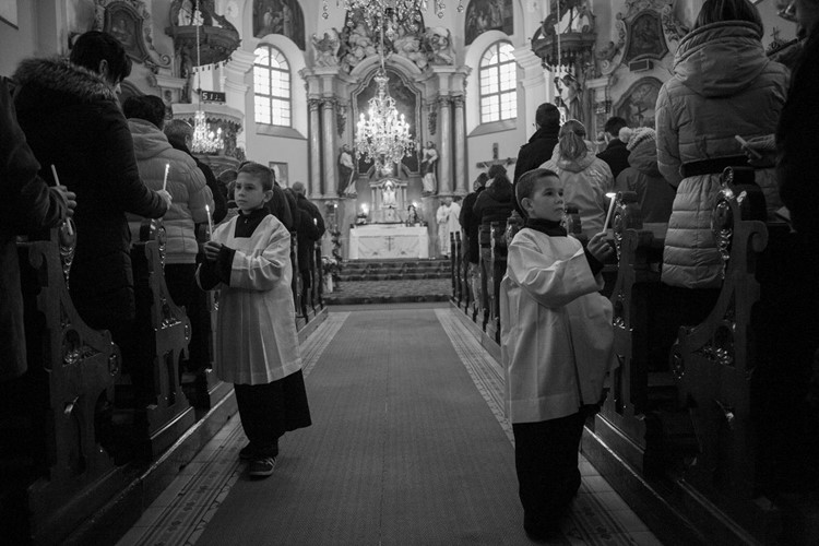 Ministranti Vladimíra Pryčka zvítězili ve fotosoutěži k výstavě Jindřicha Štreita 