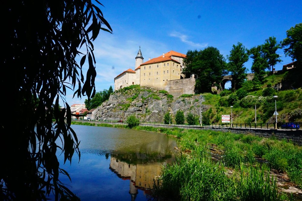 Hrad v Ledči nad Sázavou.