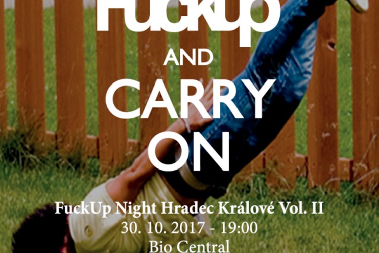 Na druhé hradecké FuckUp Night opět zazní životní průšvihy a neúspěchy 