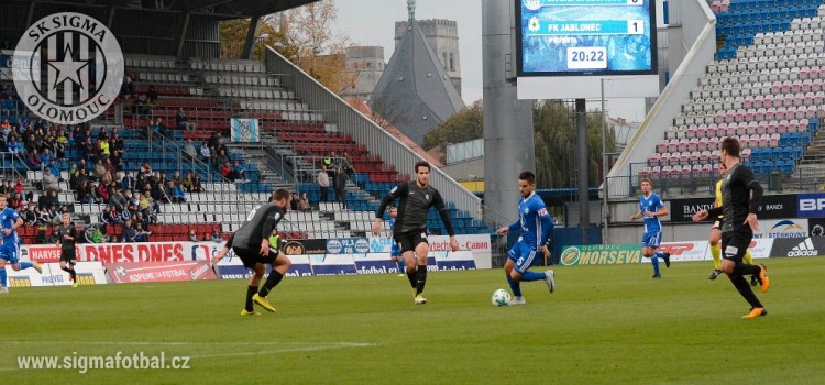 Jablonec v poháru postoupil přes Sigmu Olomouc