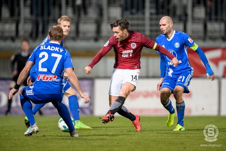 Olomouc porazila Spartu, rozhodl Sladký