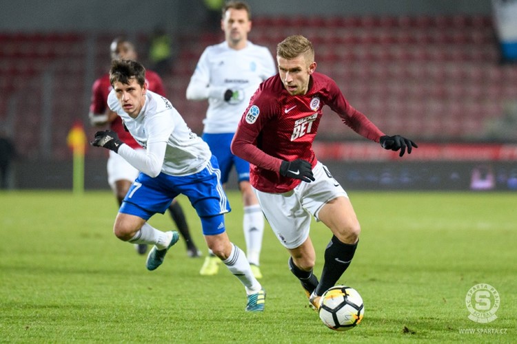 Sparta díky třem brankám v prvním poločase porazila Mladou Boleslav