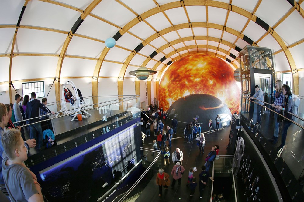 Expozice Vesmír.